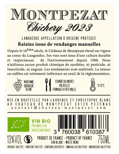 Chichery - Blanc