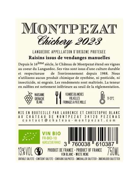 Chichery - Blanc